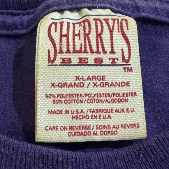 1998 Tweety Bird Looney Tunes Vintage Short Sleeve Purple T-Shirt XL Oversized - Picture 5 of 10